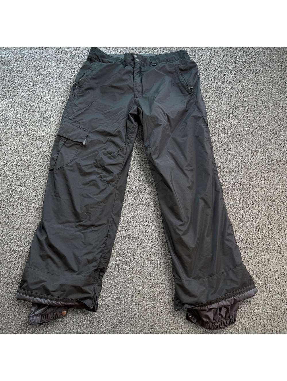 Columbia Omni-Tech Men’s XL Black Insulated Cargo Snow Ski Pants SM8209